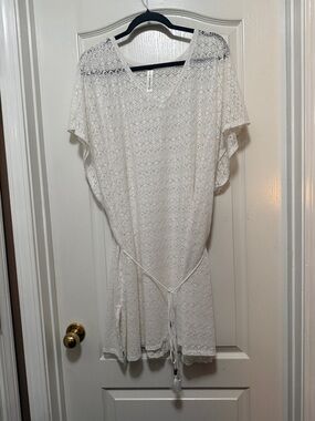 Lane Bryant Swimsuit coverup size 18/20 off white color
